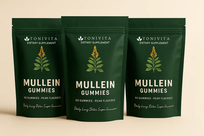 Tonivita Mullein Lung Detox Gummies
