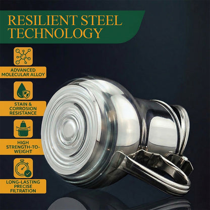 Stainless Steel Oil Filter Pot