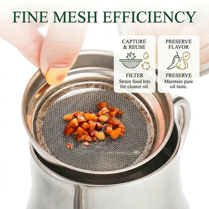 Stainless Steel Oil Filter Pot